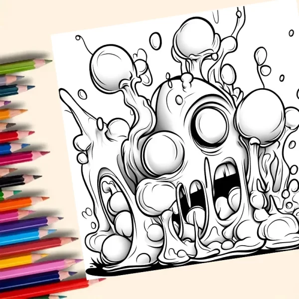 Joint Graffiti Colouring Book Adult Picture Book 2