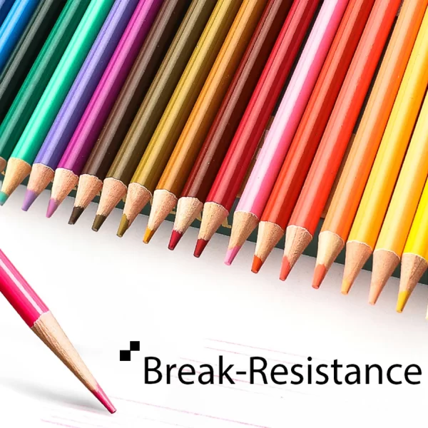 48/72/120/150/200 Colors Professional Colored Pencils Lead Watercolor Drawing Set for Art School Supplies 6