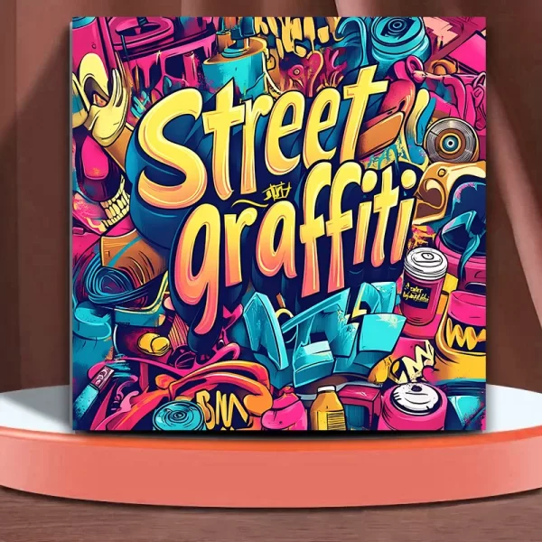 Joint Graffiti Colouring Book Adult Picture Book 1