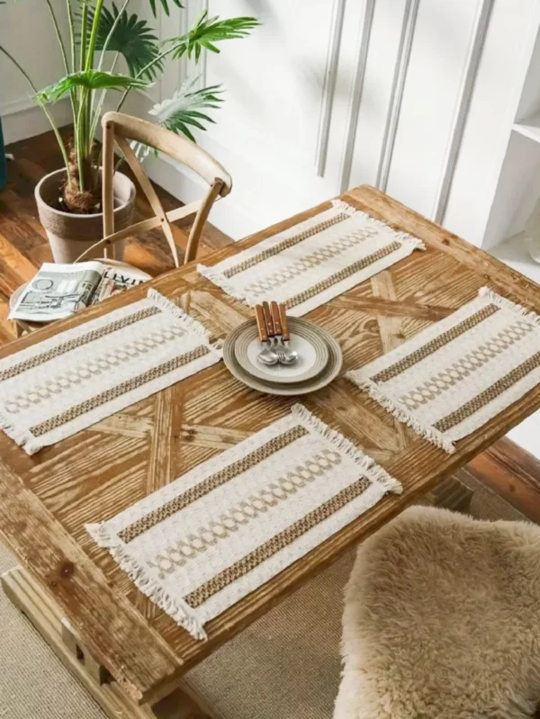 Boho Macrame Table Runner – Rustic Charm for Your Home Decor 6