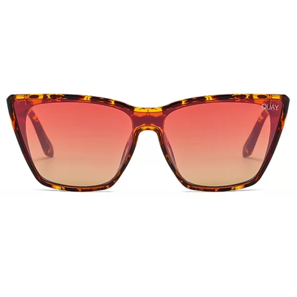 Quay Cat Eye Sunglasses – Vintage Mirror UV400 Protection Shades for Women 4