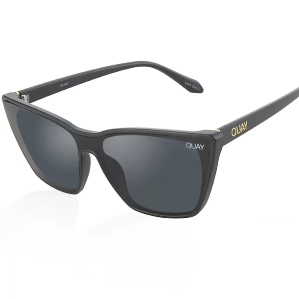 Quay Cat Eye Sunglasses – Vintage Mirror UV400 Protection Shades for Women 6