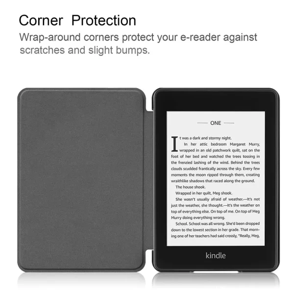 Soft Silicone Kindle Case – Compatible with Paperwhite 12th Gen, Basic 11th & 10th Gen, Oasis 2 & 3 3
