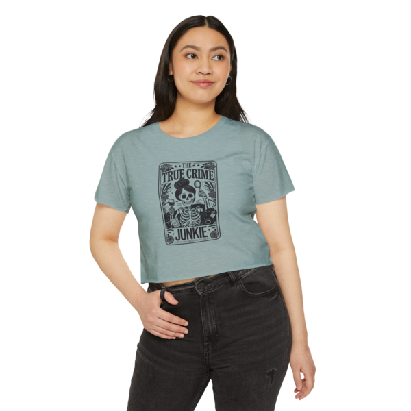 True Crime Junkie Top, Women's Festival Shirt