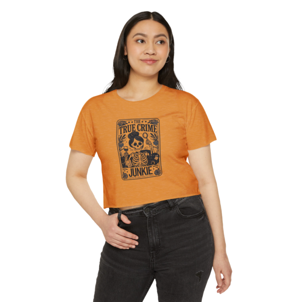True Crime Junkie Top, Women's Festival Shirt - Image 5