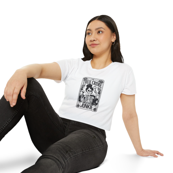 True Crime Junkie Top, Women's Festival Shirt - Image 6