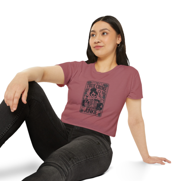 True Crime Junkie Top, Women's Festival Shirt - Image 7