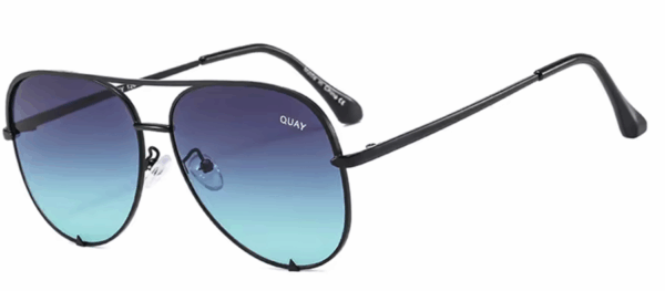 Quay High Key Pilot Sunglasses – Designer Mirror UV400 Eyewear - Image 8