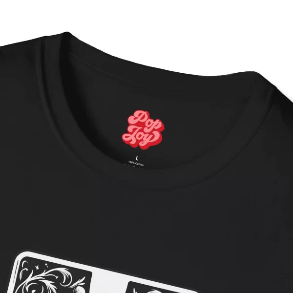Tarot Cat Wine Lover T-Shirt, Cat Art Tee, Gifts for Cat Lovers - Image 11