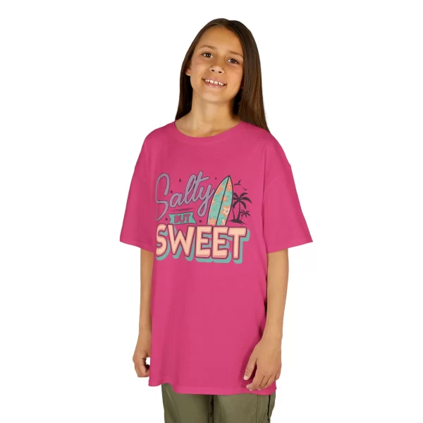 Kids Salty But Sweet Tee - Fun Summer Surf T-Shirt - Image 10