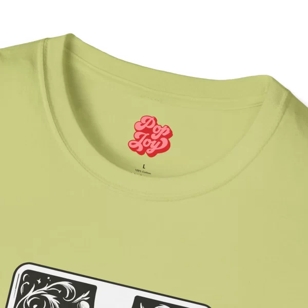Tarot Cat Wine Lover T-Shirt, Cat Art Tee, Gifts for Cat Lovers - Image 19