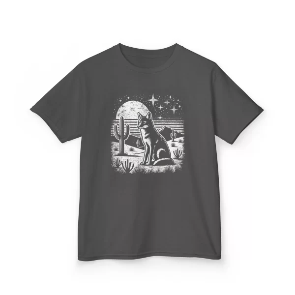 Coyote Howling Kids Cotton Tee - Image 16