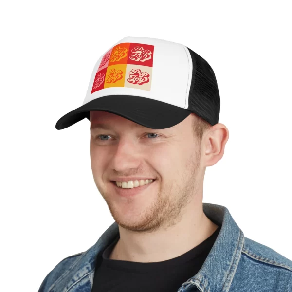 Pop Joy Pop Art Mesh Cap - Image 8
