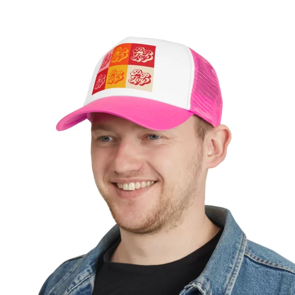 Pop Joy Pop Art Mesh Cap - Image 12