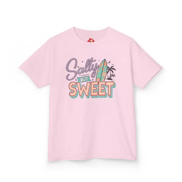 Kids Salty But Sweet Tee - Fun Summer Surf T-Shirt - Image 2