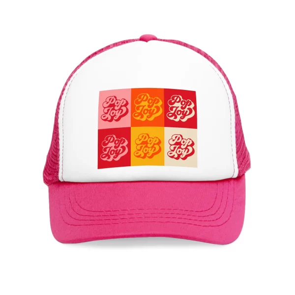 Pop Joy Pop Art Mesh Cap - Image 9
