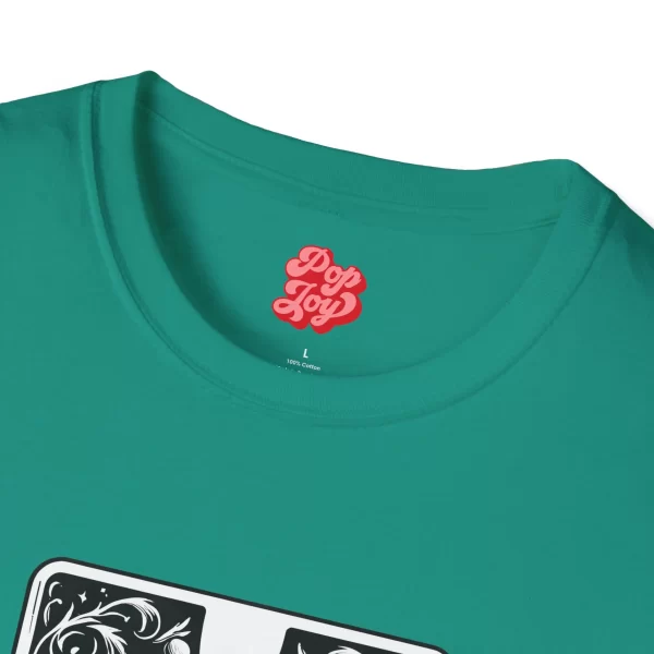 Tarot Cat Wine Lover T-Shirt, Cat Art Tee, Gifts for Cat Lovers - Image 31