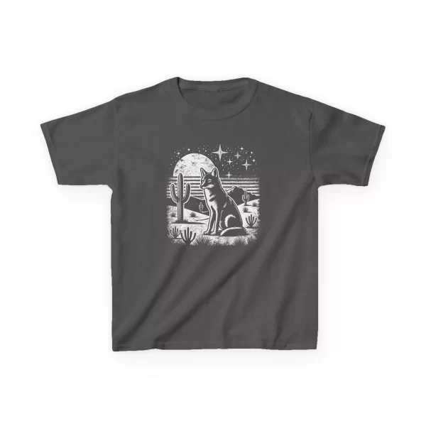 Coyote Howling Kids Cotton Tee - Image 14