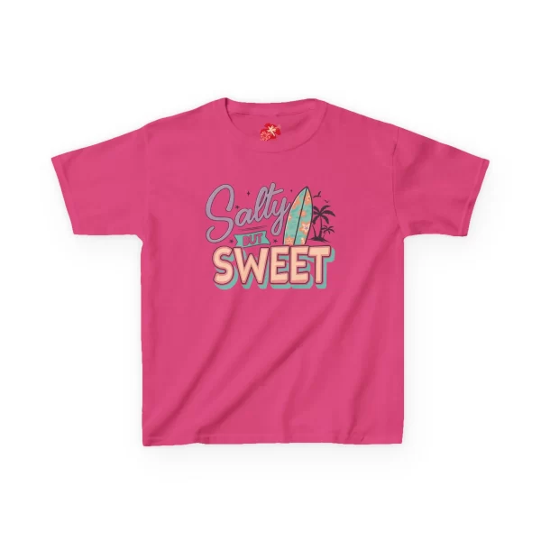 Kids Salty But Sweet Tee - Fun Summer Surf T-Shirt - Image 9
