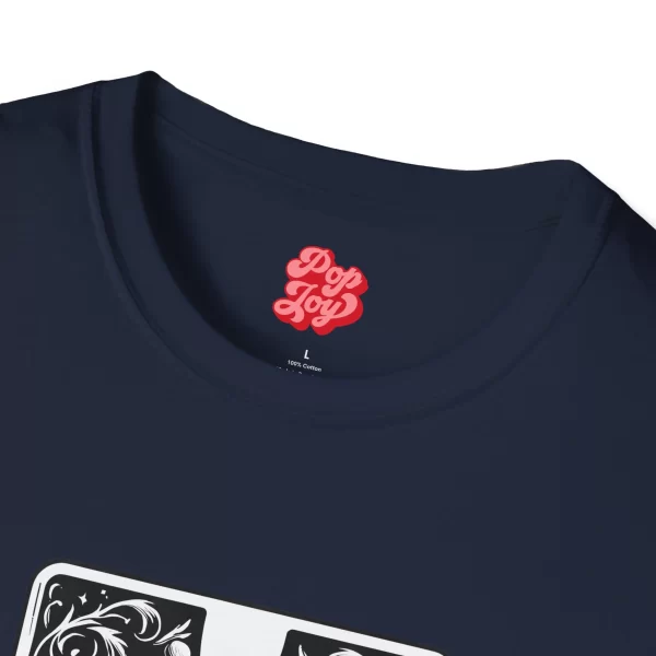 Tarot Cat Wine Lover T-Shirt, Cat Art Tee, Gifts for Cat Lovers - Image 39