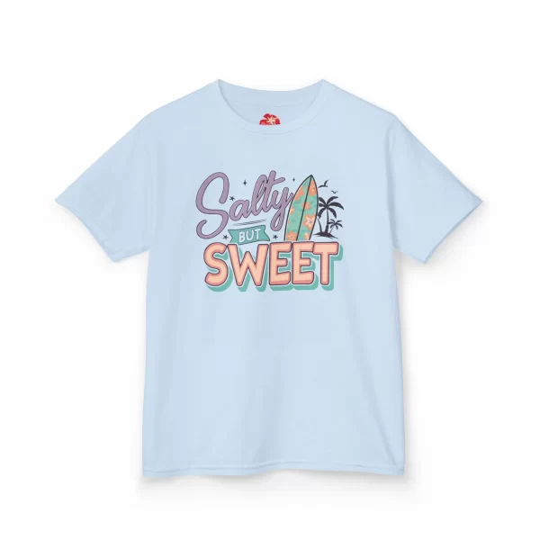 Kids Salty But Sweet Tee - Fun Summer Surf T-Shirt - Image 5