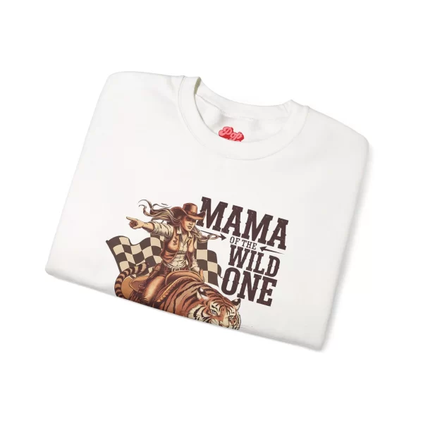 Mama of the Wild One Heavy Blend™ Crewneck Sweatshirt - Image 3