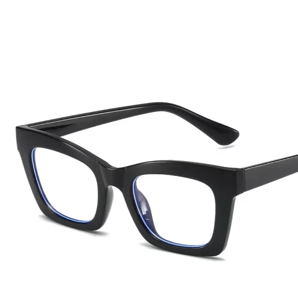 Retro Color Frame Blue Light Glasses – Flat Lens Anti-Blue Eyewear for Women 5