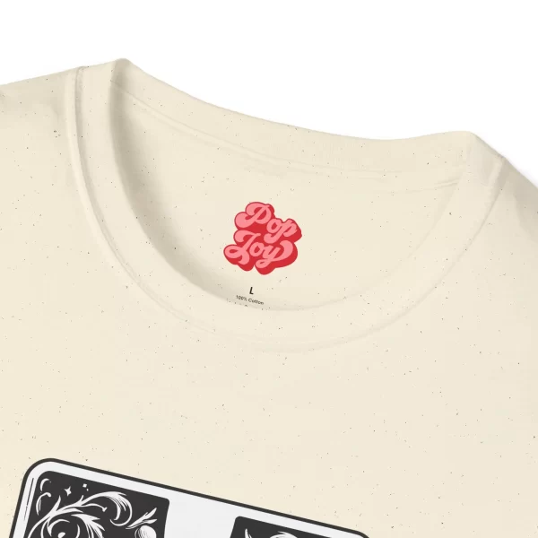 Tarot Cat Wine Lover T-Shirt, Cat Art Tee, Gifts for Cat Lovers - Image 15