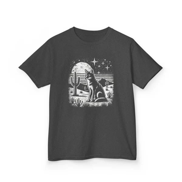 Coyote Howling Kids Cotton Tee - Image 12