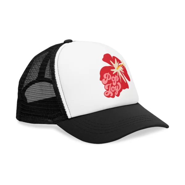 Floral Pop Joy Hibiscus Mesh Cap - Image 6