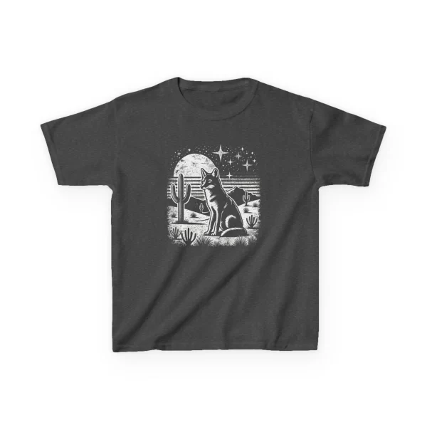 Coyote Howling Kids Cotton Tee - Image 10