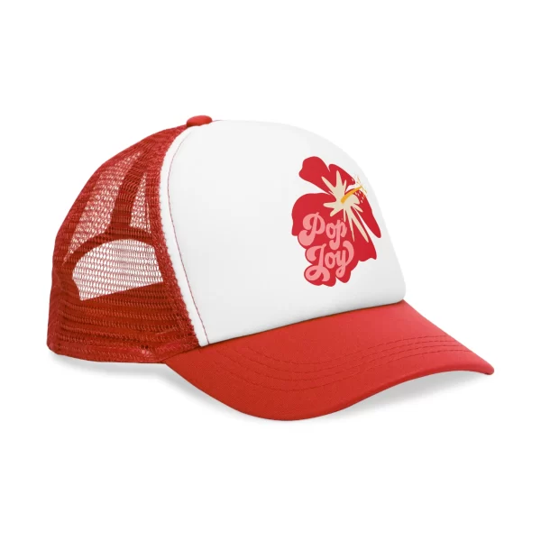 Floral Pop Joy Hibiscus Mesh Cap - Image 10