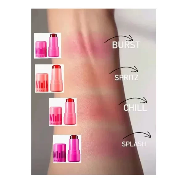 Milk Makeup Blush Stick – Cooling Water Jelly Tint, Multi-Use Matte Blush for Cheeks and Lips 6