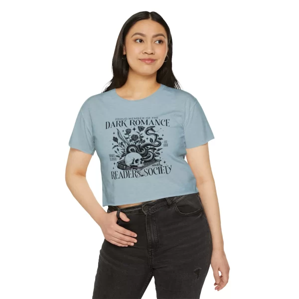 Dark Readers Society, Spicy Romance Readers Crop Top - Image 19