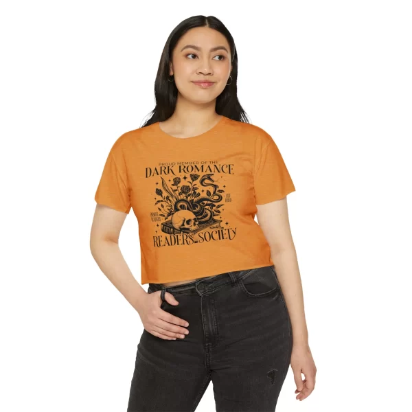 Dark Readers Society, Spicy Romance Readers Crop Top