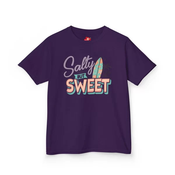 Kids Salty But Sweet Tee - Fun Summer Surf T-Shirt - Image 7