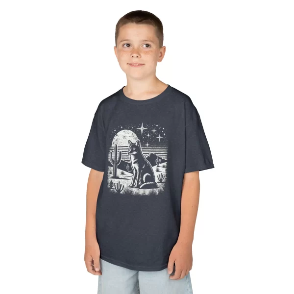 Coyote Howling Kids Cotton Tee