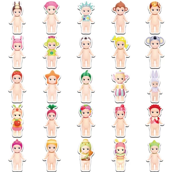 Sonny Angel Sticker Pack (10/30/50pcs) – Cute Cartoon Doll Decals for Kids & Decor 6