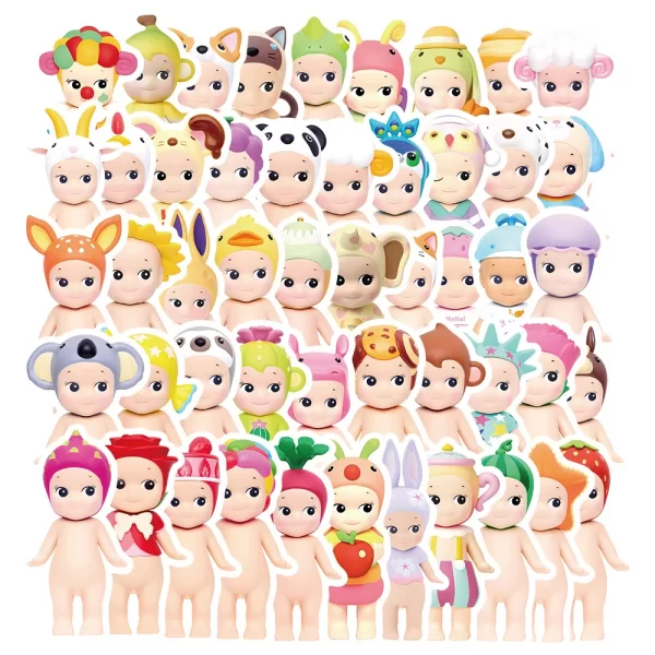 Sonny Angel Sticker Pack (10/30/50pcs) – Cute Cartoon Doll Decals for Kids & Decor 2