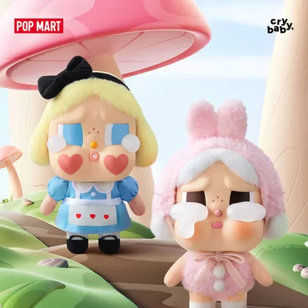 POPMART CRYBABY CRYING AGAIN Series Vinyl Blind Box Toys Kawaii Anime Action Figure Caixa Caja Surprise Mystery Box Dolls Girls 6