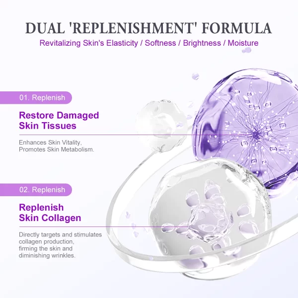 Retinol Anti-Wrinkle Face Serum Collagen Anti-Aging Hyaluronic Acid Whitening Bakuchiol Serum Facial Skin Care 40ml 3