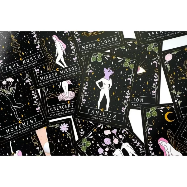 11*6.5cm Moon Witch Oracle Cards Fortune-telling Prophecy Tarot Deck 4