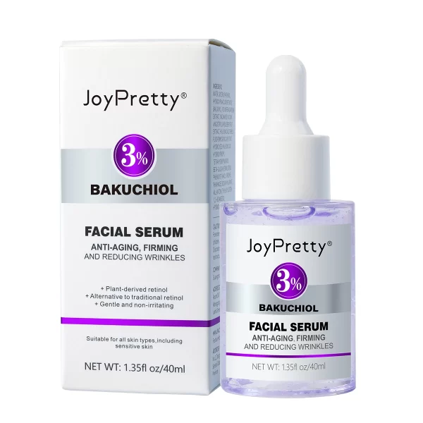 Retinol Anti-Wrinkle Face Serum Collagen Anti-Aging Hyaluronic Acid Whitening Bakuchiol Serum Facial Skin Care 40ml 6